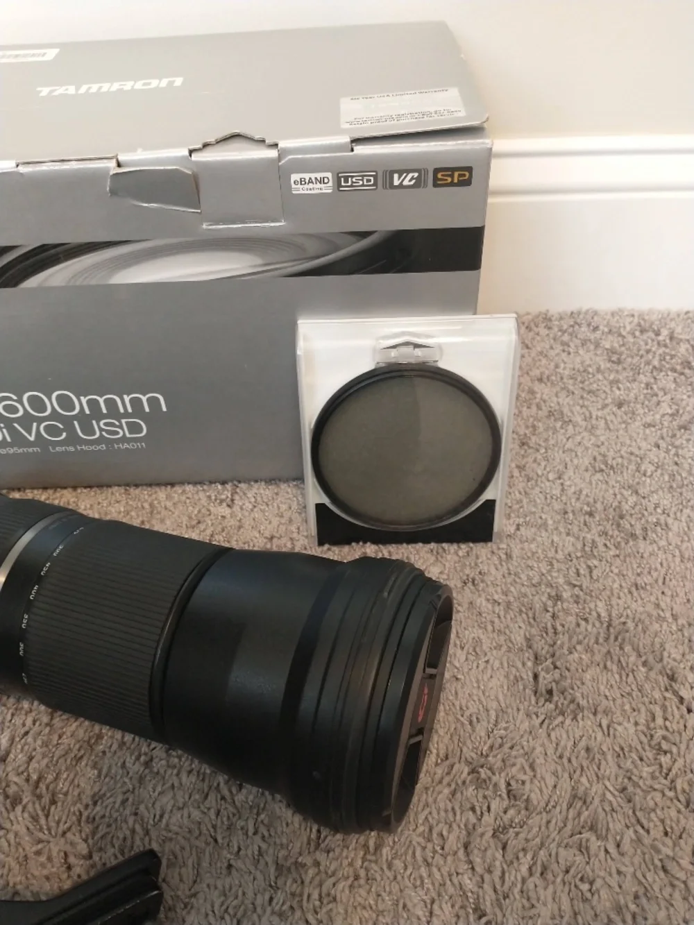 Tamron SP 150-600mm F/5-6.3 Di VC USD Lens for Nikon Bundle